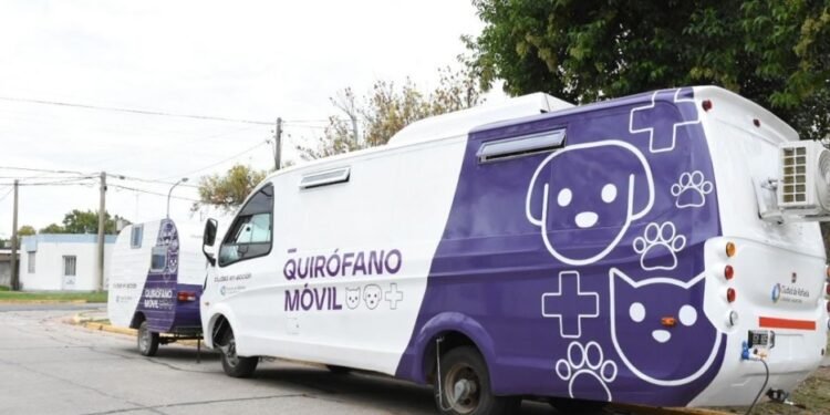 El Quirófano Móvil se traslada a barrio 17 de Octubre