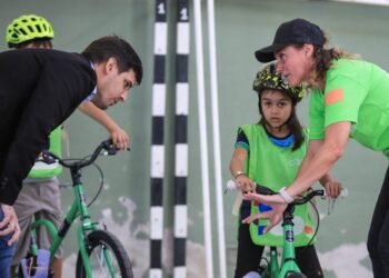 Movilidad sustentable: pusieron en marcha el programa «Biciescuelas»