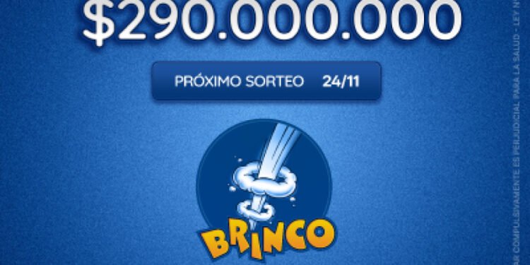 Este domingo, $290 millones pueden ser tuyos con el Brinco