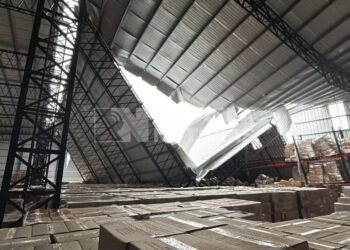 Marengo investiga las causas del colapso de su depósito: 50 mil cajas de productos a la intemperie y cuantiosas pérdidas