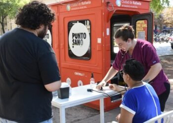 El Punto Sano continuará prestando servicio a los ciudadanos en la Plaza 25 de Mayo.