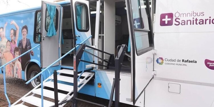 El Ómnibus Sanitario continúa en barrio 2 de Abril