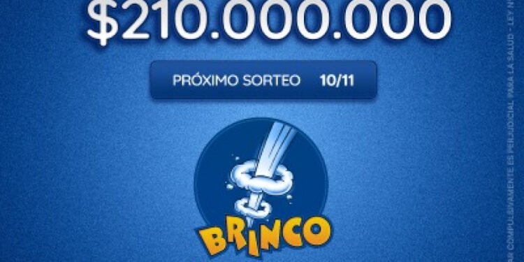 ¡El pozo sigue creciendo! El Brinco quedó vacante y el próximo domingo te esperan $210 millones
