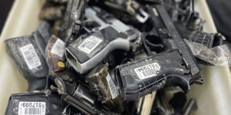 El MPA entregó 1.512 armas de fuego y 15.000 cartuchos para su destrucción