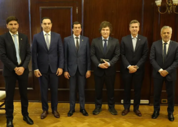 Gobernadores radicales llevaron menú de reclamos ante Javier Milei: energía, obra pública y rutas