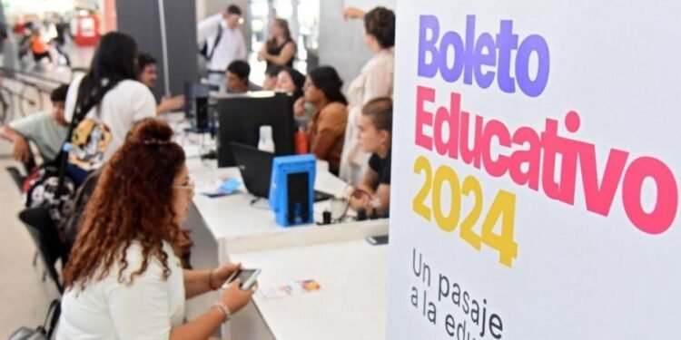 El Gobierno dio a conocer como continuará el Boleto Educativo Gratuito en 2024
