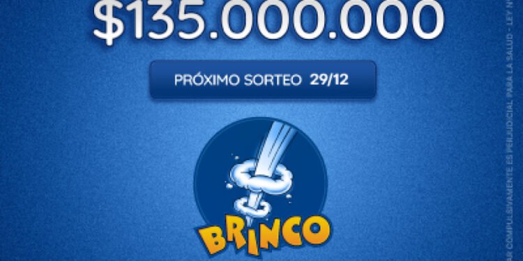 Este domingo toda la suerte en el Brinco te espera con $135 millones