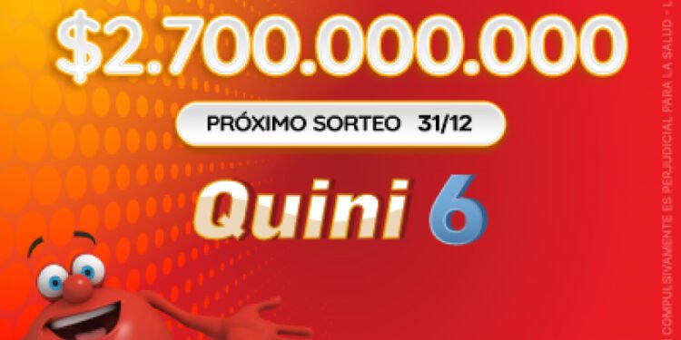 ¡El Quini vacante! El pozo no para de aumentar y te esperan ¡$2.700 millones!
