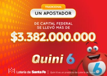 ¡Un apostador se llevó más de $3.382 millones en el Quini!