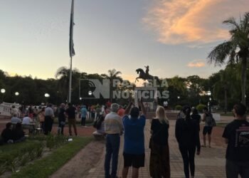 Se desarrolló la “Reunión Unida” en la Plaza 25 de mayo en Rafaela