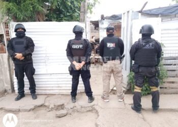 La PDI realizó allanamientos en Villa Dominga y Barranquitas: dos detenidos