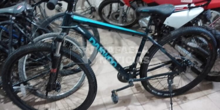 Un hombre detenido con una bicicleta sospechosa en Rafaela