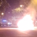 Sucedió en la noche del domingo: se incendió completamente un automóvil