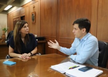 La diputada nacional Figueroa visitó a Rafaela y se reunió con el intendente