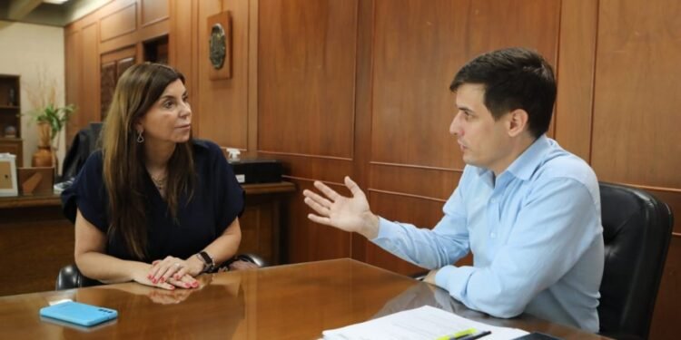 La diputada nacional Figueroa visitó a Rafaela y se reunió con el intendente
