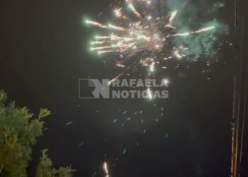 Año Nuevo en Rafaela: lluvia, más pirotecnia y una noche “tranquila” en las calles