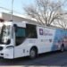 El Ómnibus Sanitario presta servicio en la Plaza 25 de Mayo