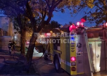Está muy grave el hombre rescatado del incendio en Villa Rosas