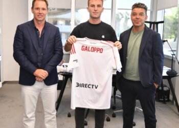 River presentó oficialmente a Giuliano Galoppo como refuerzo