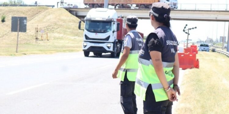 Obras del tercer carril: continúan los operativos de tránsito en la Autopista Rosario-Santa Fe