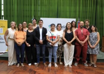 Entregaron credenciales a los egresados del curso de Cuidados Gerontológicos
