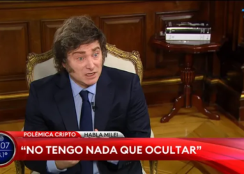 Criptogate: Milei dijo que «por querer dar una mano me comí un cachetazo»