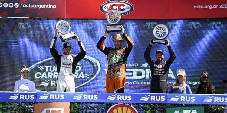 TC en Viedma: Castellano se impuso en la primera del año