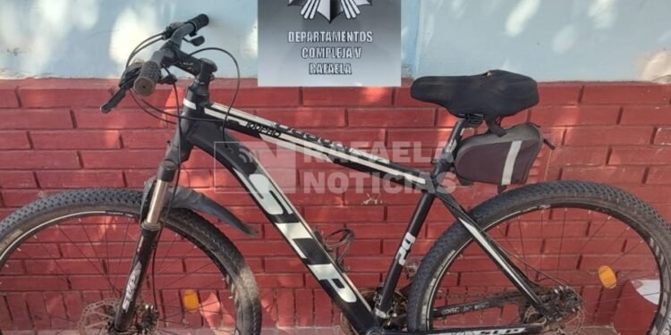 Recuperaron una bicicleta robada luego de una breve persecución