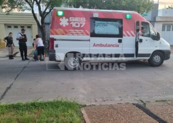 Corte de calle, policía y ambulancia en barrio Mosconi: ¿qué sucedió?
