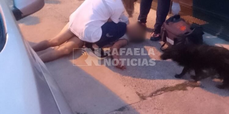 Arresto civil a un menor en barrio 17 de octubre