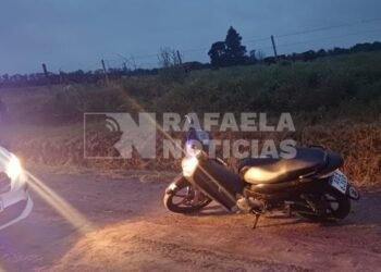 Recuperaron una moto robada por un menor