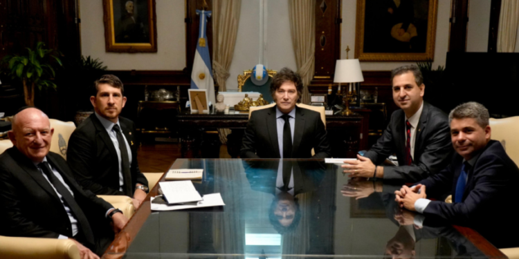 El Presidente Milei se reunió con las nuevas autoridades de la DAIA