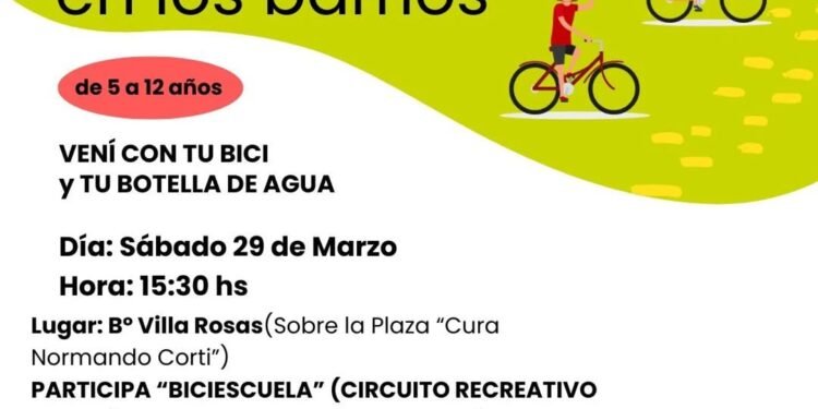Este sábado habrá una nueva fecha de «Ciclismo en los Barrios»