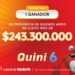 ¡Un bonaerense se llevó más de $243.300.000 en el Quini 6!