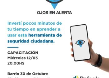 Capacitación de Ojos en Alerta en barrio 30 de Octubre