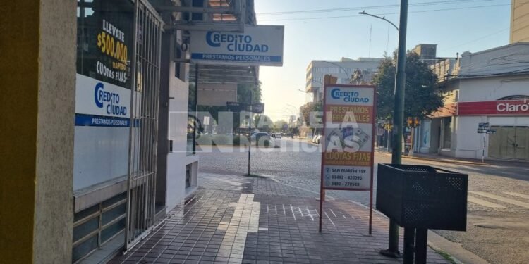 Violento asalto en el centro de Rafaela: hirieron a una mujer y robaron una importante suma de dinero en una financiera