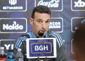 Lionel Scaloni: “El equipo está definido en un 90 por ciento”