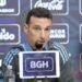 Lionel Scaloni: “El equipo está definido en un 90 por ciento”