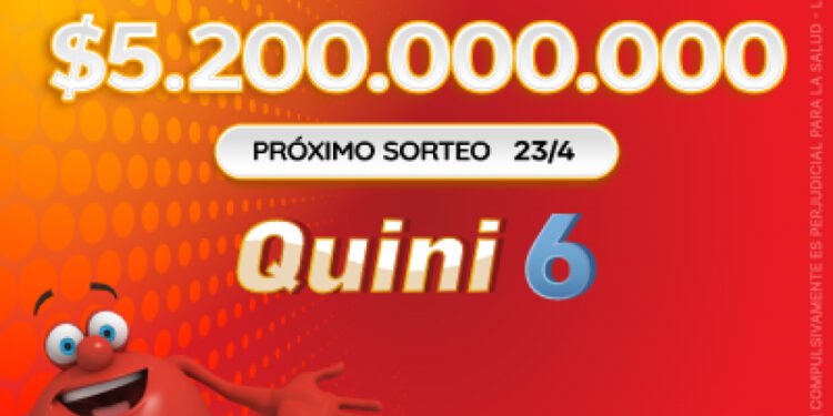 ¡El pozo de $5.200 millones está listo! ¡Hoy podés ser millonario con el Quini!