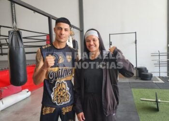 Rafaela se prepara para una nueva velada de boxeo profesional