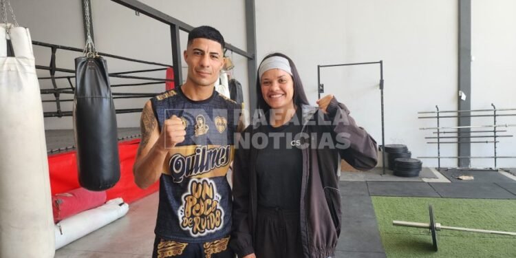 Rafaela se prepara para una nueva velada de boxeo profesional