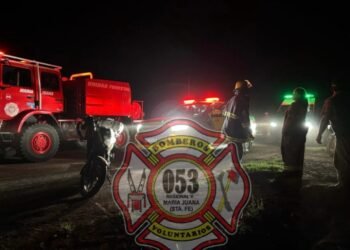 Accidente en cercanías de Garibaldi: dos personas trasladadas con lesiones