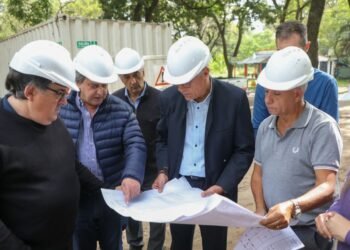 Una comitiva recorrió el avance de las obras en La Esmeralda y visitó el Parque provincial Cayastá