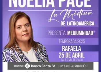 “MEDIUMNIDAD”  de Noelia Pace, La Médium en Rafaela