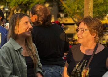 Bárbara Chivallero estuvo presente en «Punto Lehmann»