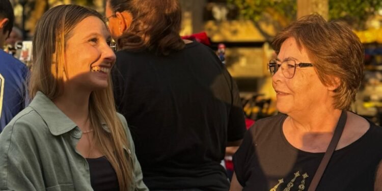 Bárbara Chivallero estuvo presente en «Punto Lehmann»