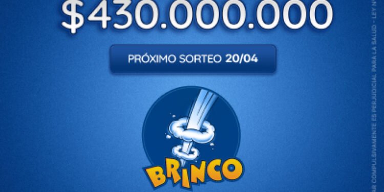 ¡El pozo sigue creciendo! El Brinco quedó vacante y el próximo domingo te esperan $430 millones