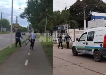 El Municipio retiró carteles políticos por estar en lugares no permitidos