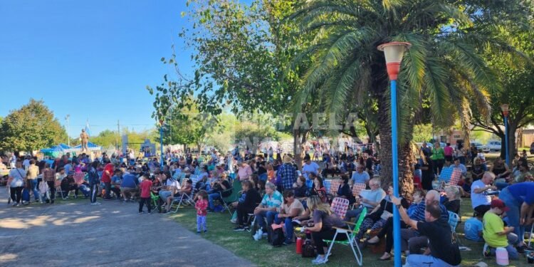 El barrio Malvinas Argentinas celebró con su festejo barrial