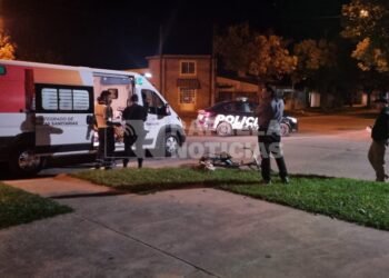 Siniestralidad vial: un ciclista terminó en el hospital tras un accidente